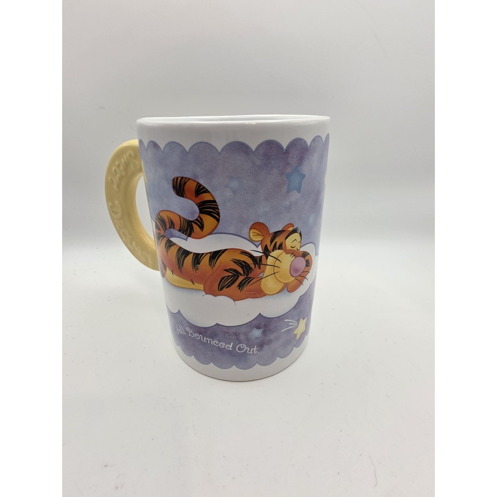 Disney Winnie The Pooh Tigger‎ Piglet Sweet Dreams Ceramic Coffee Cup Mug